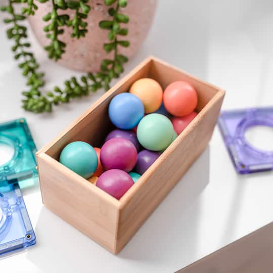 Connetix® Pastel Magnetic Tiles Balls, 16ct.